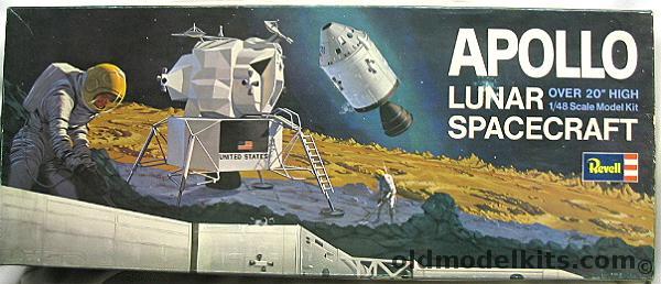 Revell 1/48 Apollo Lunar Spacecraft - Large 20 inch Top of Saturn V in 1/48, H1838-600 plastic model kit